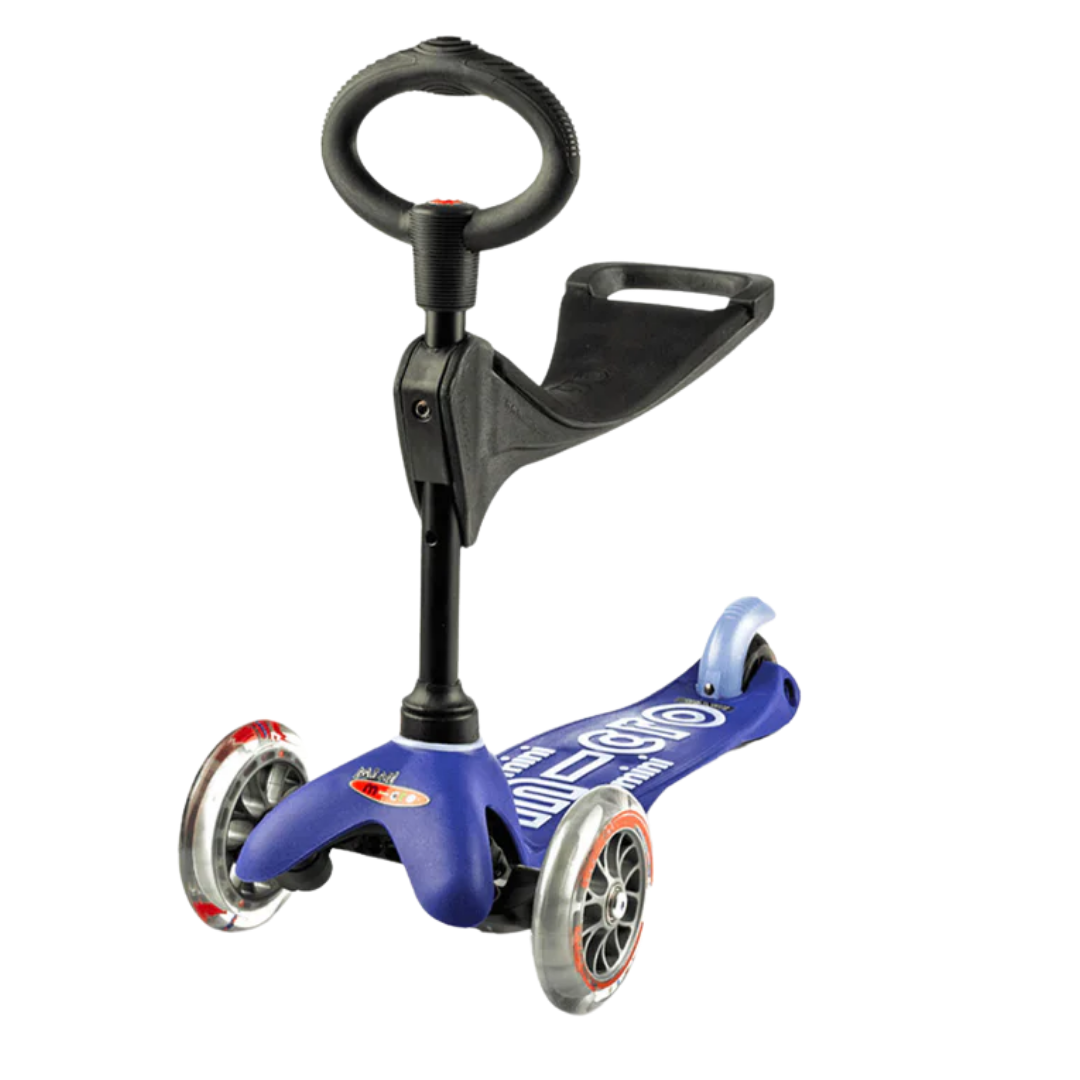Micro Mini Micro 3in1 Deluxe 3 Tekerlekli Scooter Mavi