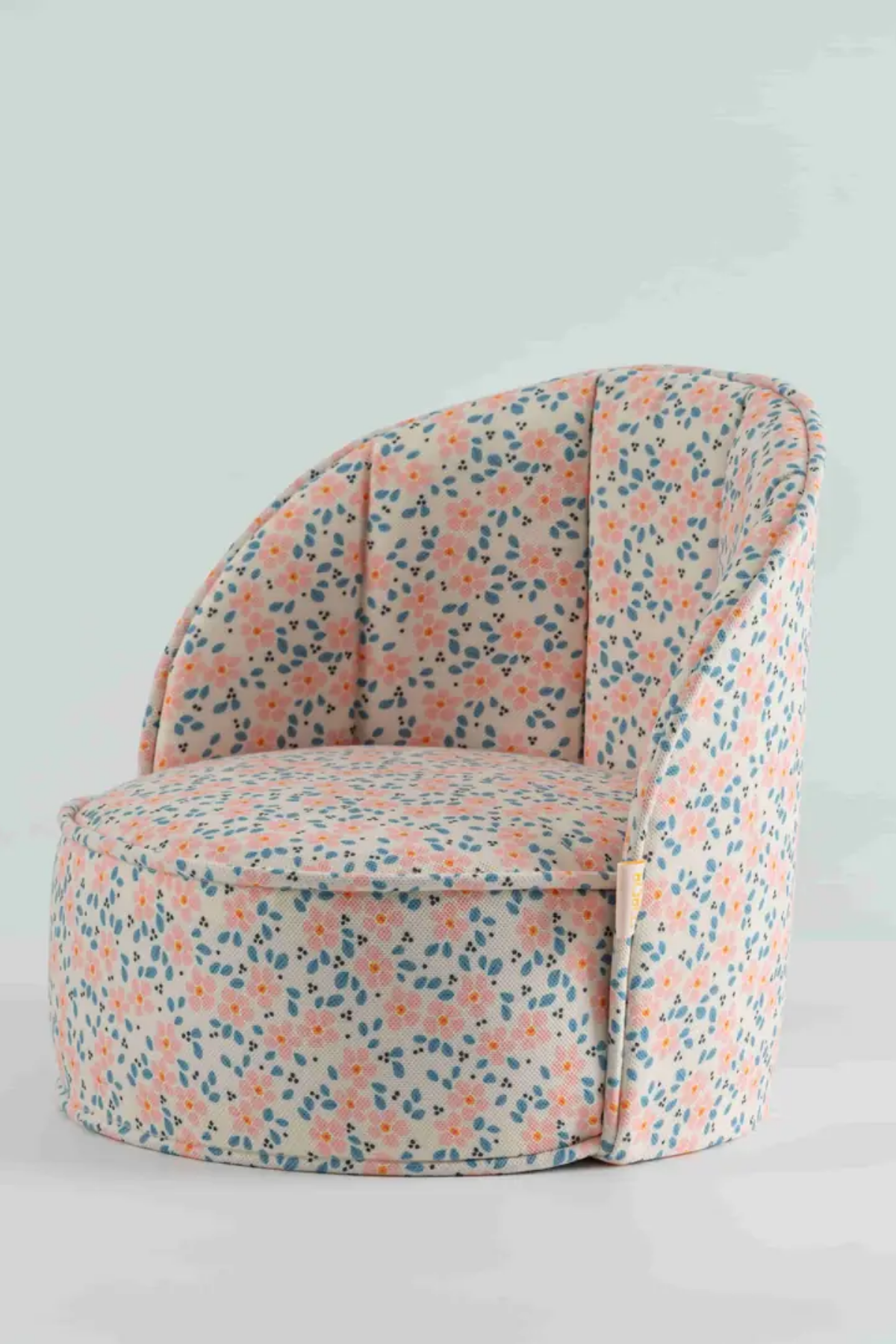 Reyo MiniCozy Bloom Taşınabilir Çocuk Bebek Koltuğu, 1-5 Yaş Ergonomik Çocuk Sandalyesi, Hafif, Sıvı İtici ve Silinebilir Kumaş, Taşınabilir Sandalye