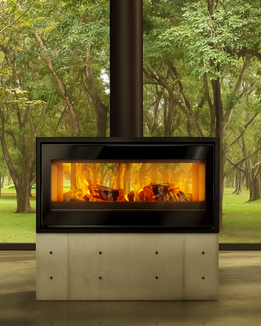 Lacunza Verona 1000 12-22 kW Odun Sobası