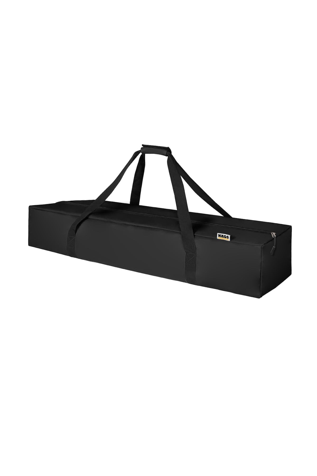 Haegs Taşıma Çantası, İnce Uzun Çok Amaçlı Alet Tripod Olta Çantası, Fermuarlı Dayanıklı, Kamp Malzemeleri Saklama Çantası, 35L (115 x 18 x 18 cm) Siyah