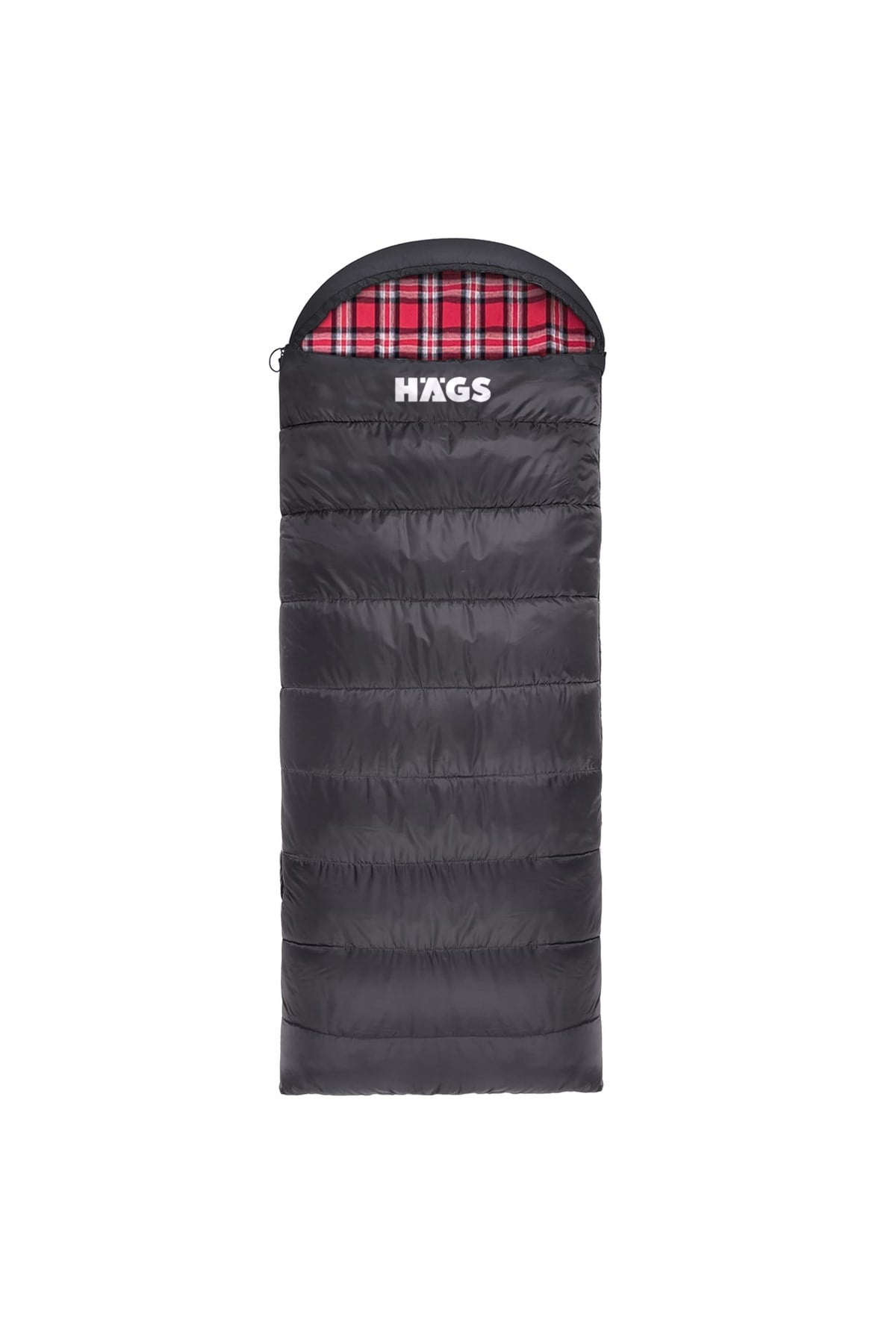 Haegs Uyku Tulumu, Flanel, Battaniye, Kamp Uyku Tulumu, Outdoor Dış Mekan, 3 - 4 Mevsim, Yazlık Uyku Tulumu - Kış Uyku Tulumu, Ultra Hafif, Sıcak ve Kompakt - Flanel -Siyah