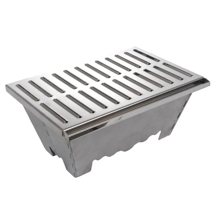 Madfox Zugspitzar Artera Metal Çantalı Yağ Oluklu Katlanır Mangal