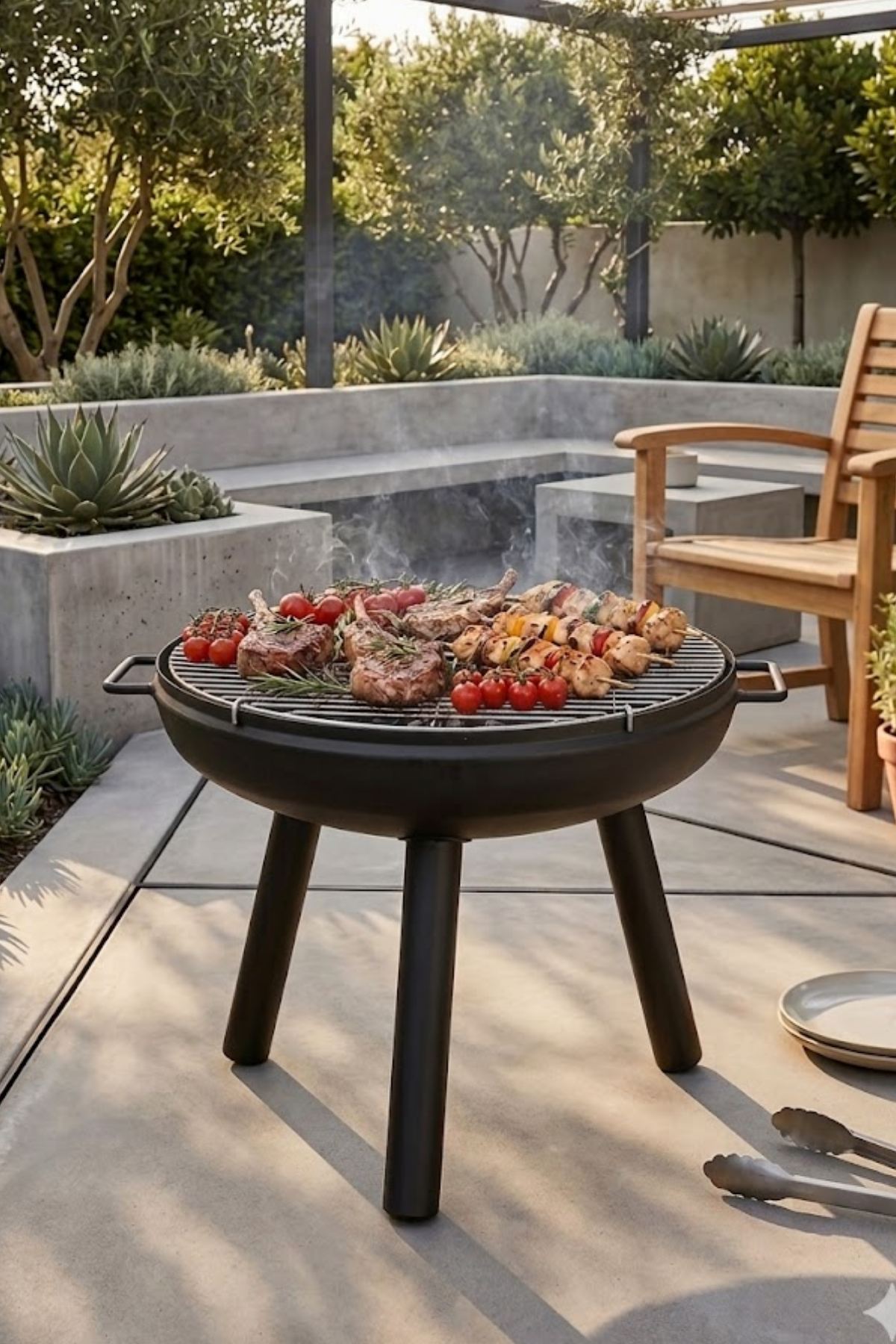 Opia Magma 60 cm Pro Mangal Ateş Çukuru Bahçe Şöminesi