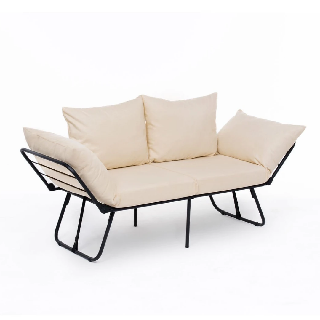 Pafu Viper İkili Katlanır Yataklı Koltuk Soho Krem