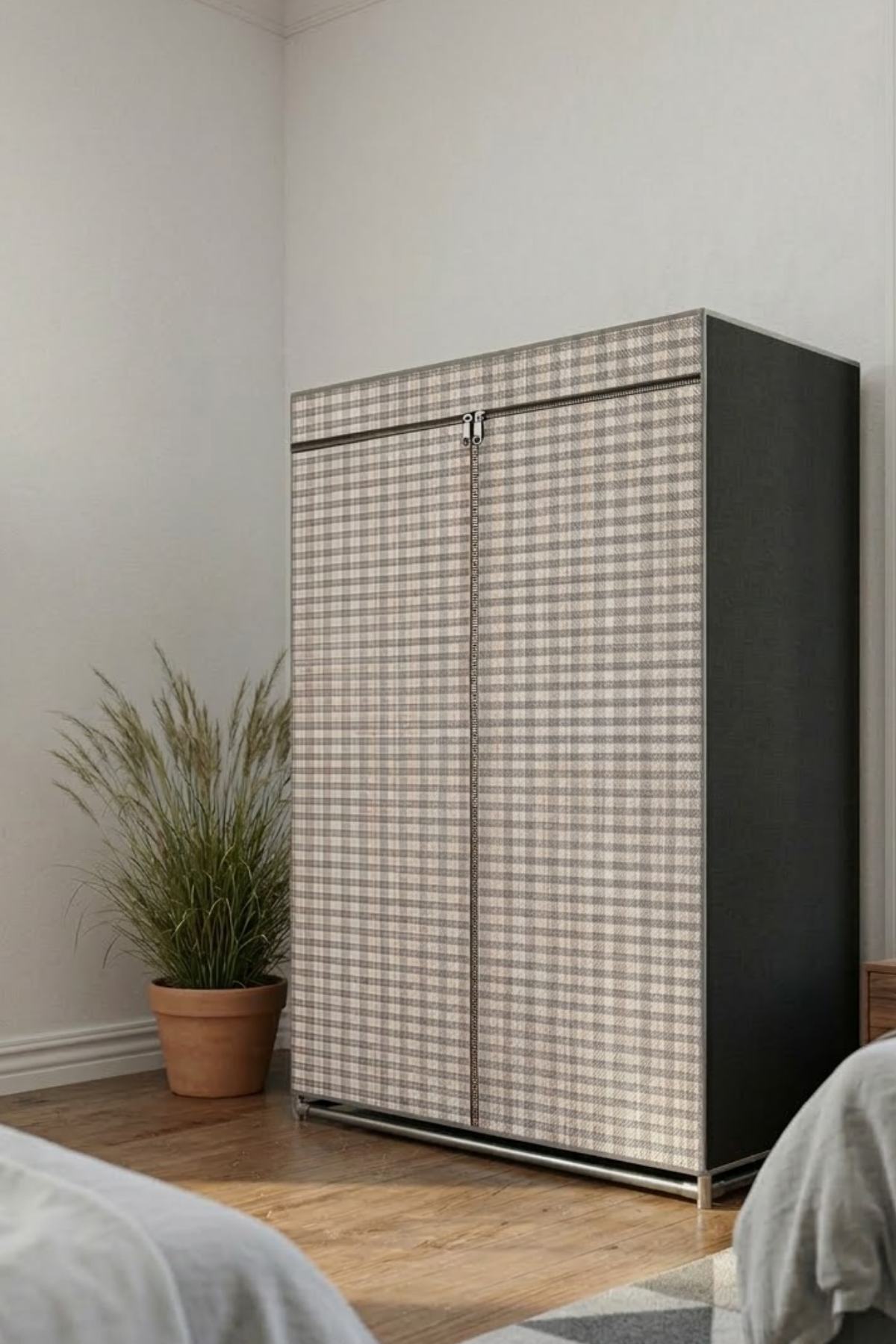 Prado Ekose Çelik Profilli Portatif Bez Dolap