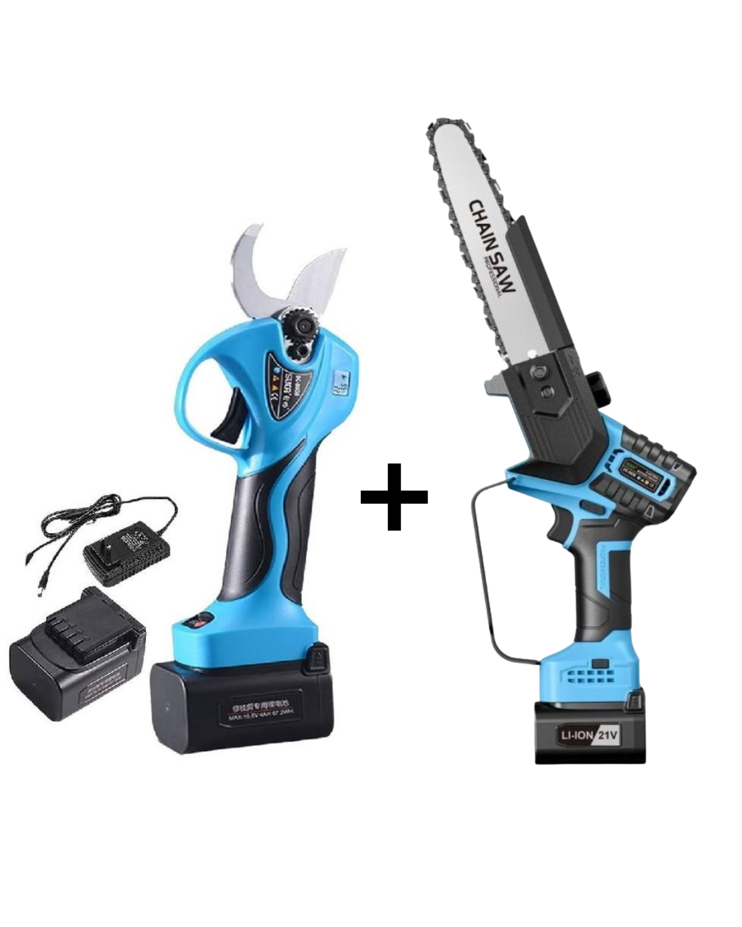 Suca SC 8611 + 5808 Akülü Budama Makası ve Testere