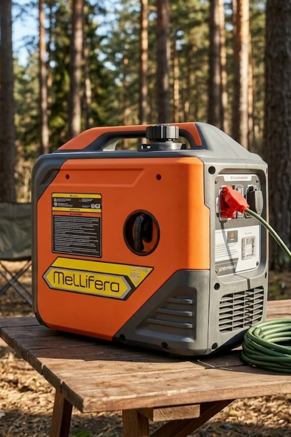 Mellifera 200012 Uzaktan Kumandalı 12v 2kW Ultra Sessiz Benzinli DC Jeneratör