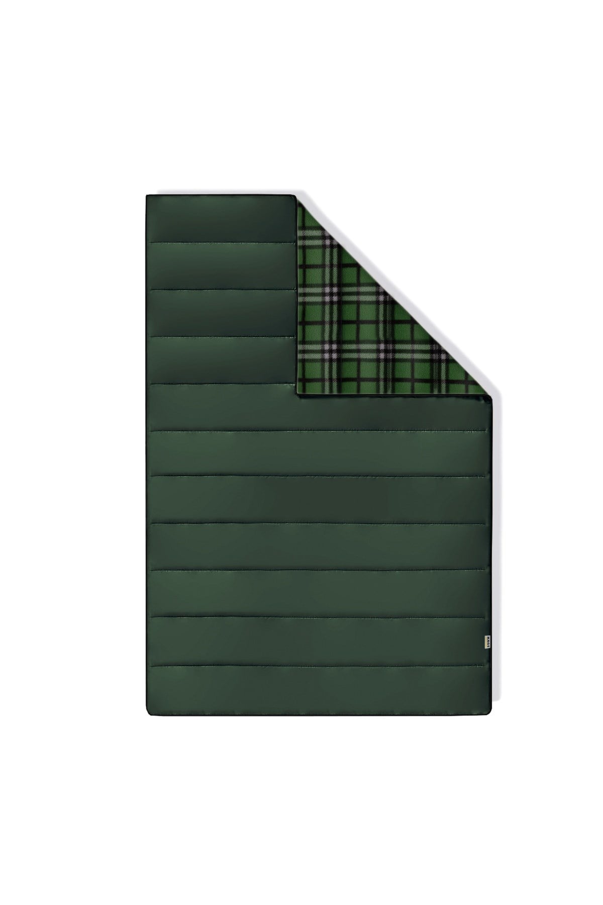 Haegs Flanel Kamp Battaniyesi, Seyahat Yorganı Dış Mekan Hafif Kompakt Outdoor Kamp Çadır Karavan Battaniye 215-150 cm Haki