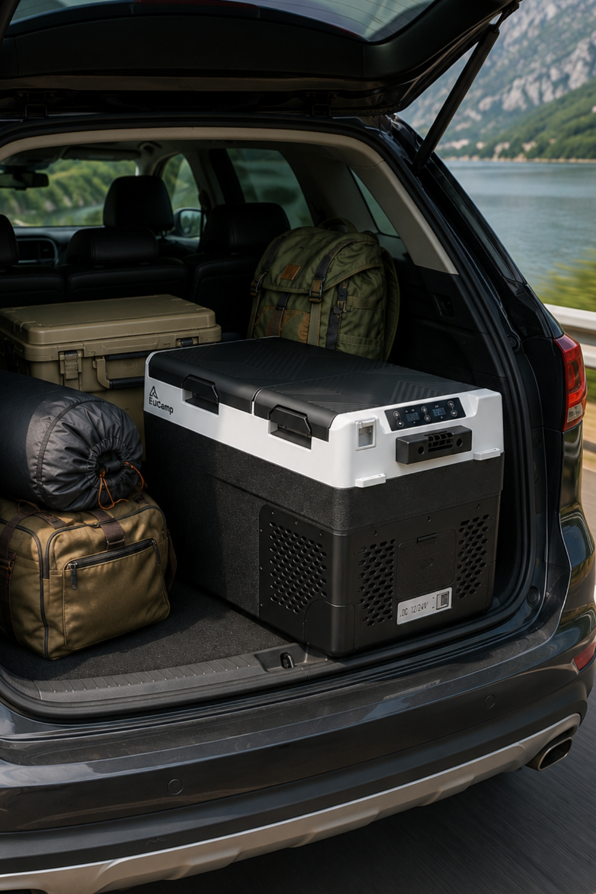 Evacool EUcamp EVA40X 12-24V 38 Litre Kompresörlü Oto Buzdolabı