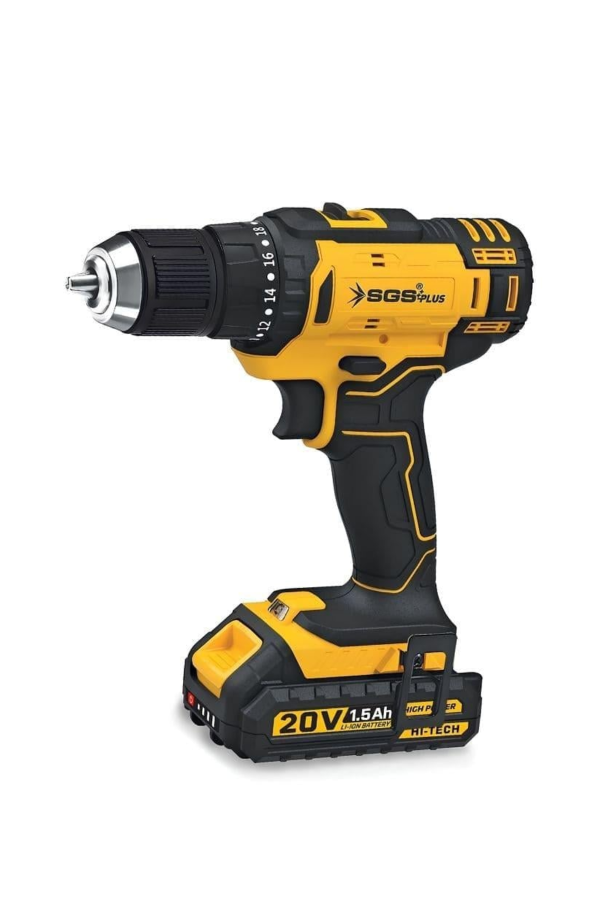 Sgs 5249 Akülü Darbeli Matkap Seti Çift Akülü 20 Volt- 1.5 Amper