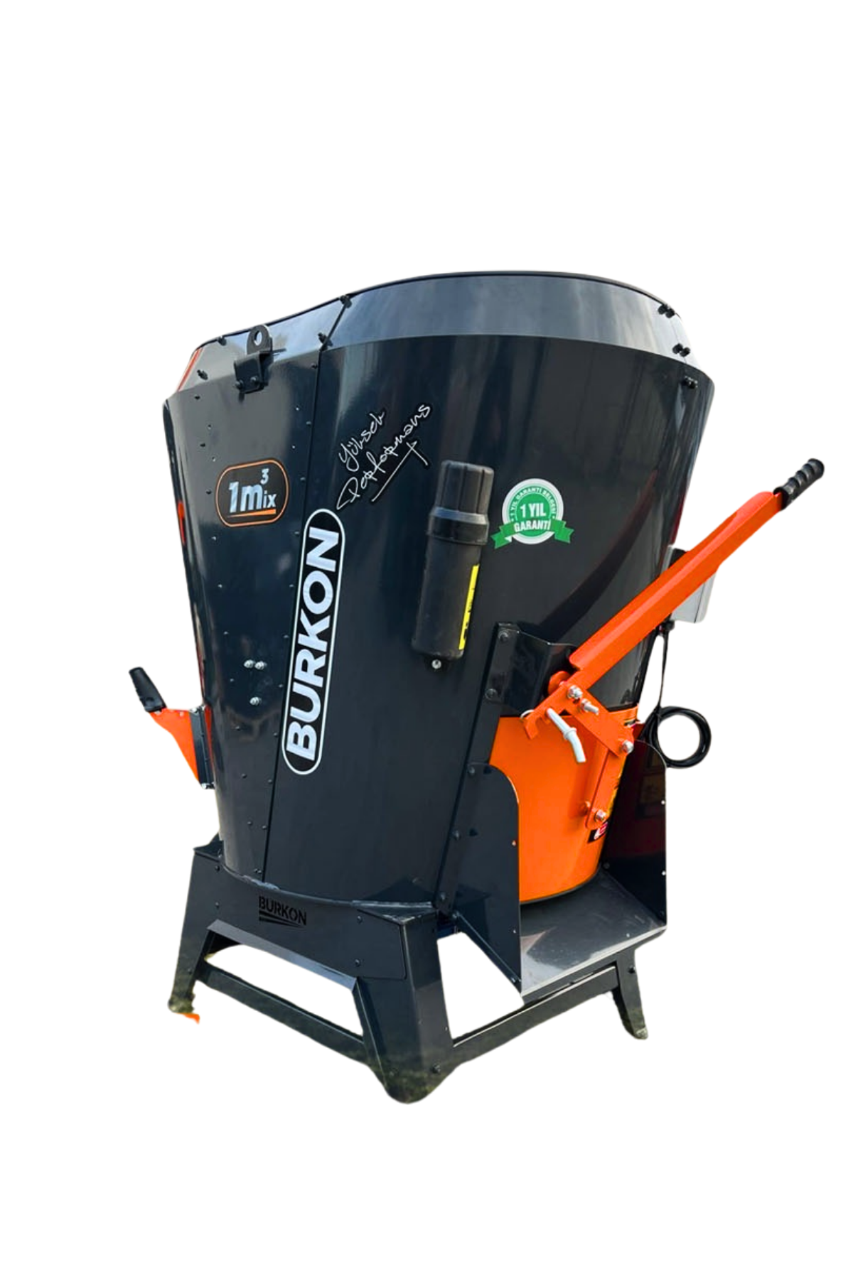 Burkon 1m³ Pro Yem Karma Makinesi 220V