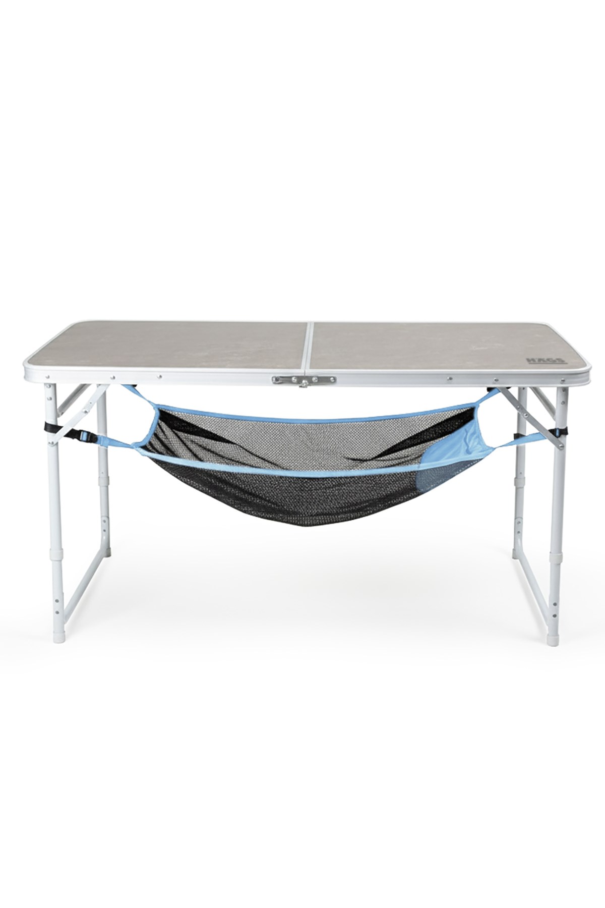 Haegs Masa Altı Saklama Filesi, Kamp için Masa Altı Eşya Depolama, Düzenleyici Organizer Kese File  XL  / 80x40 cm - Gri