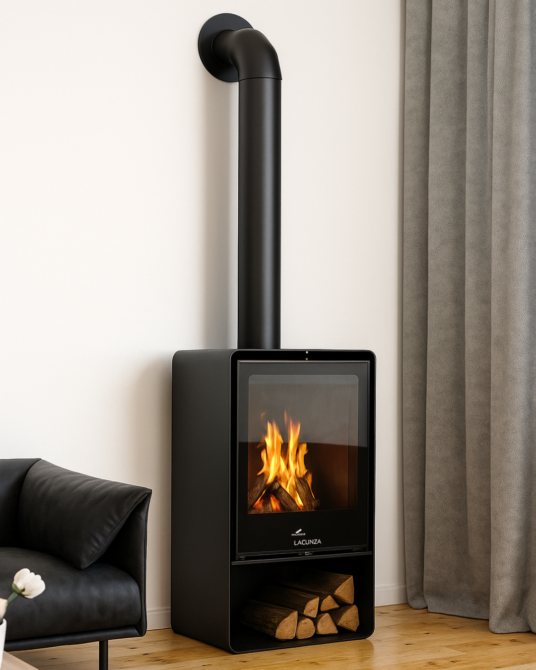Lacunza Atlantic 613 8-14 kW Odun Sobası