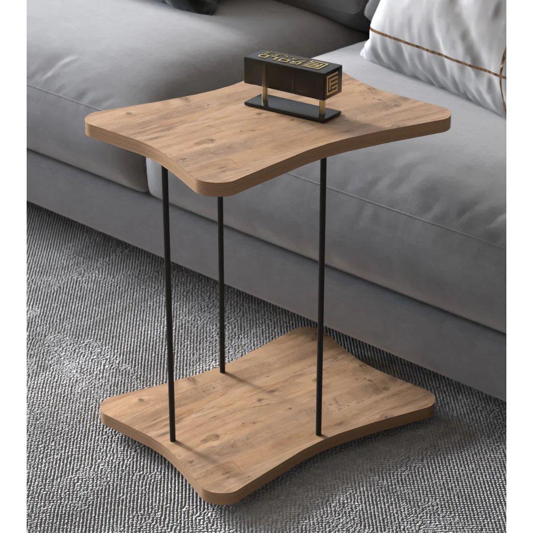 Reyo Tekerlekli Yan Sehpa Atlantik Çam