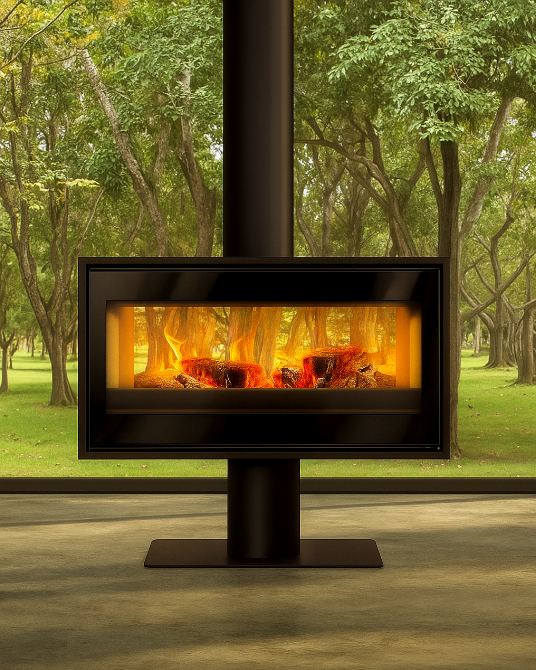 Lacunza Verona 1001 12-22 kW Odun Sobası