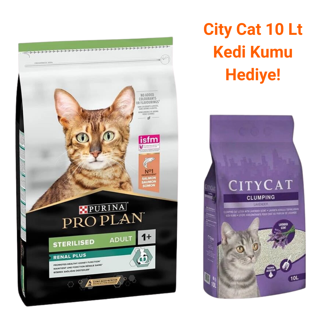 Proplan Sterilised Kısırlaştırılmış Somonlu Kedi Maması 10 Kg