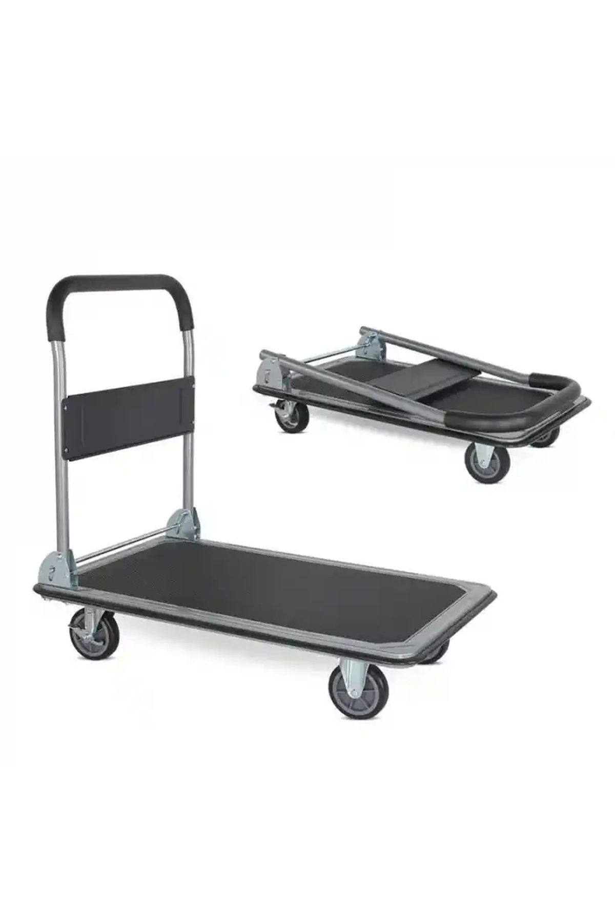 Duffmart PR2190 Pro Katlanır Platform 4 Tekerlekli Paket Taşıma Arabası 150 Kg