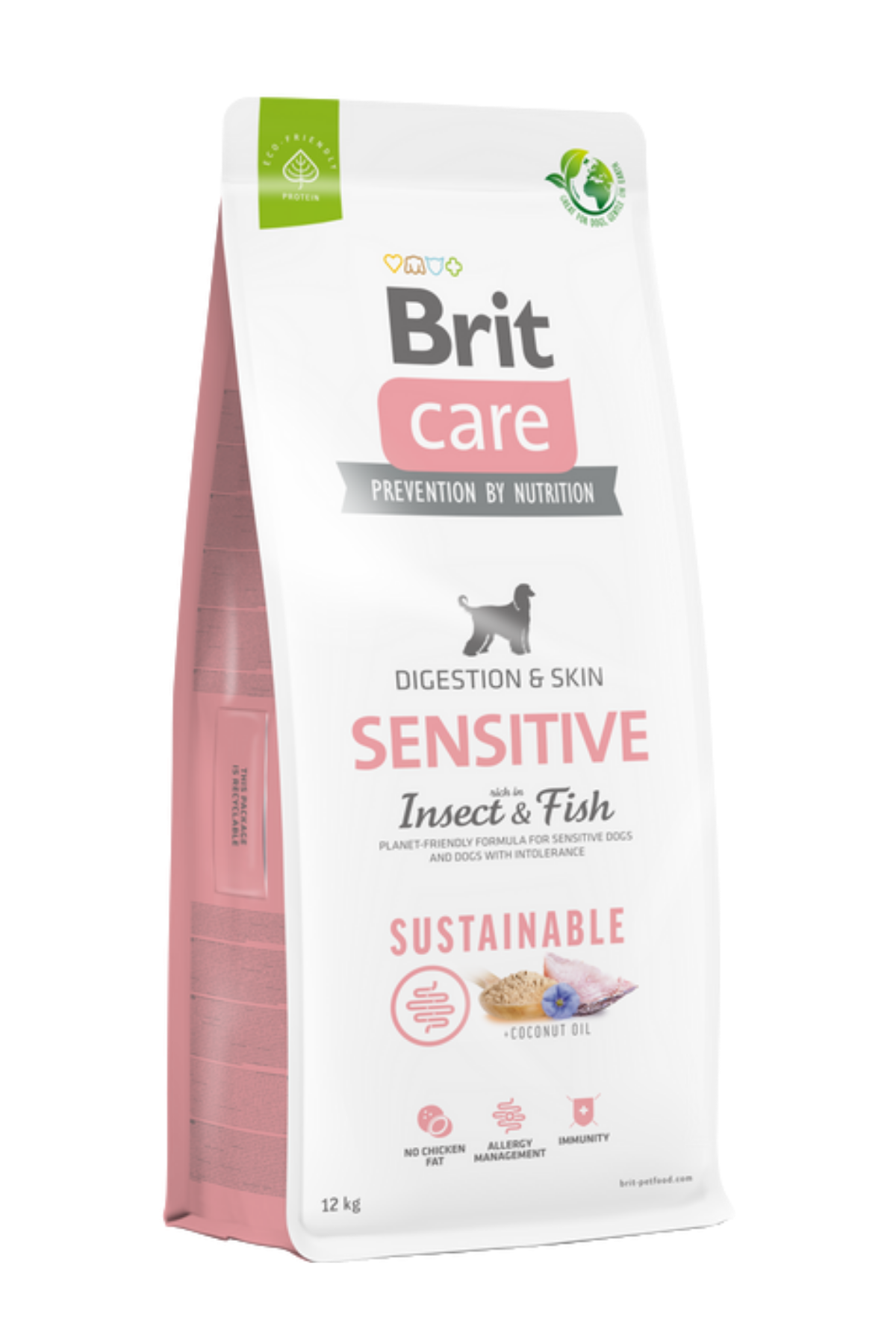 Brit Care Sustainable Sensitive Larvalı ve Balıklı 12 kg Yetişkin Köpek Maması