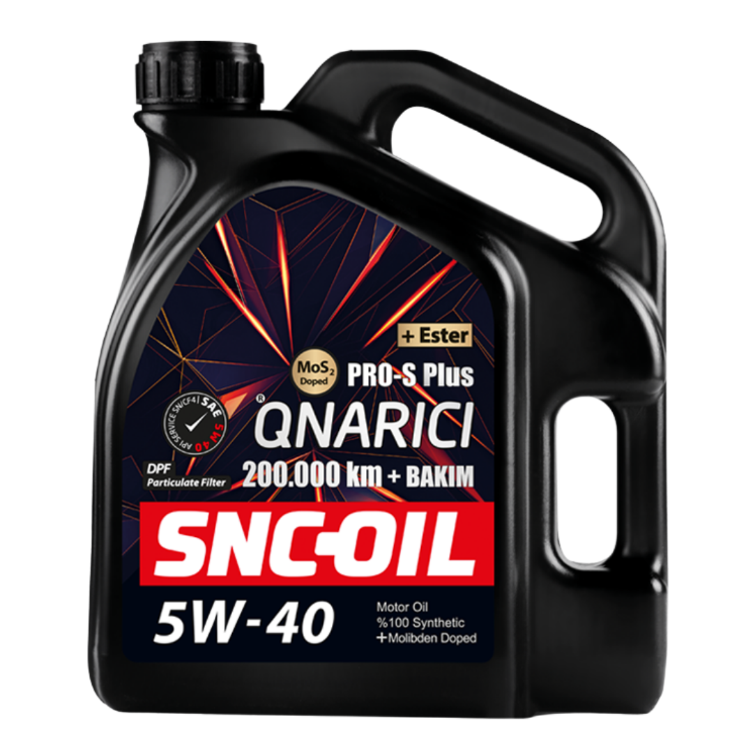 Snc Oil 200.000Km+ Bakım Pro-S Plus Onarıcı 5W-40 Motor Yağı 4 Litre