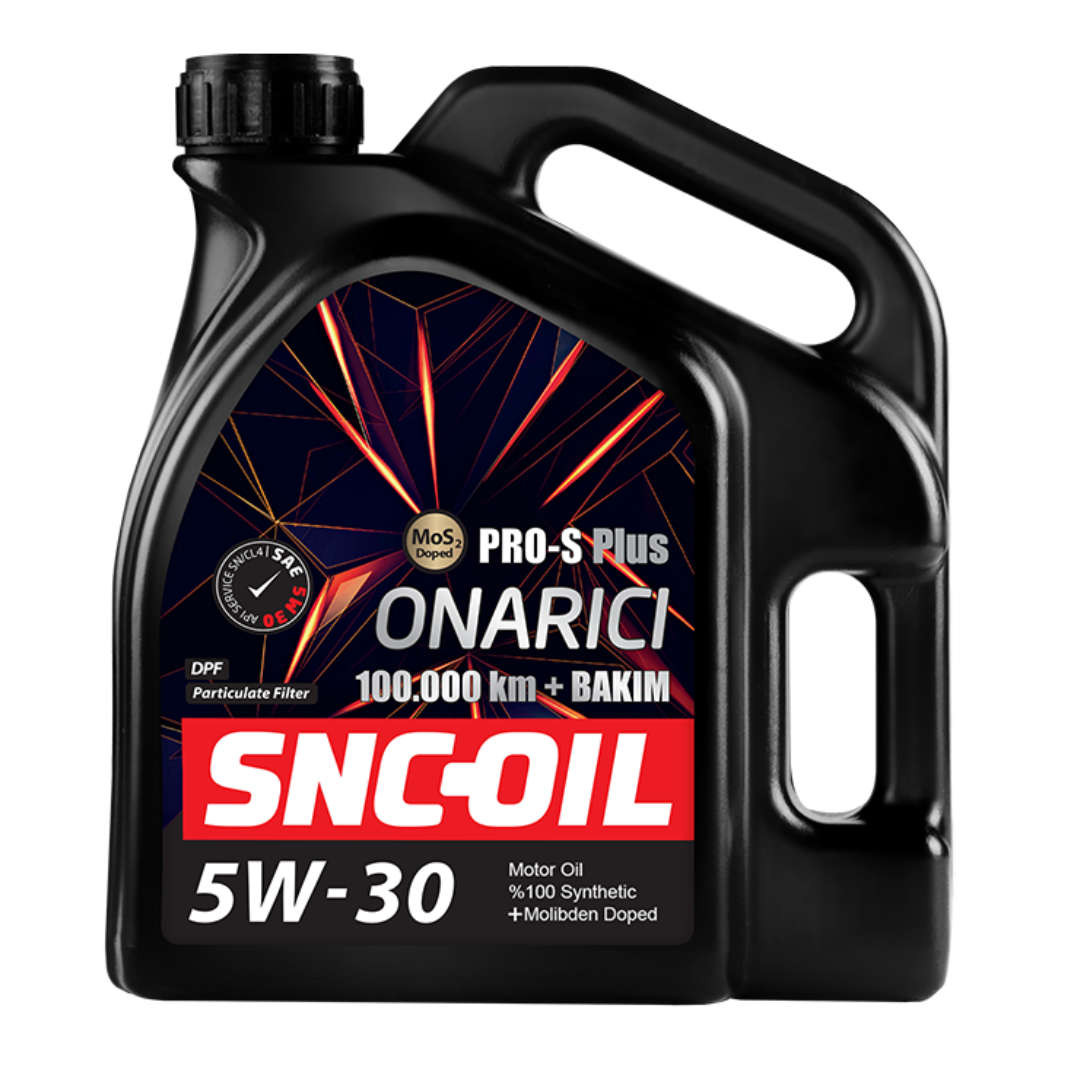 Snc Oil 100.000 Km+ Pro-S Plus Onarıcı 5W-30 Motor Yağı 4 Litre