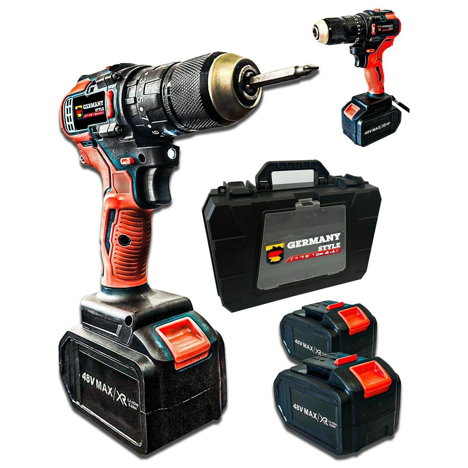 Germany Style GRM9007 48V 5 Ah Profesyonel Darbeli Matkap - Yüksek