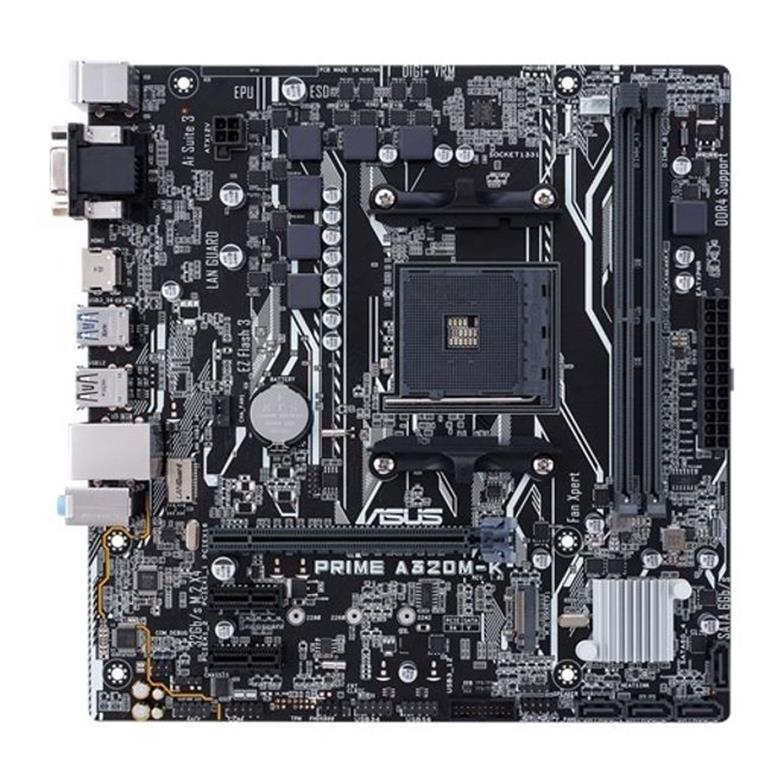 Asus PRIME A320M-K AMD AM4 DDR4 Micro ATX Anakart