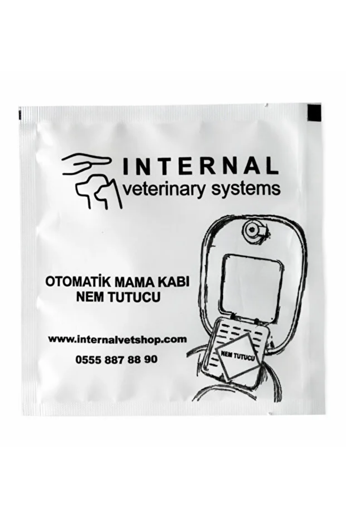 Reyo Kedi Köpek Mama Kabı Nem Tutucu, Kurutucu 10'lu Paket (10 GR X 10 ADET), Mama Kabı Nem Alıcı, Nem Giderici