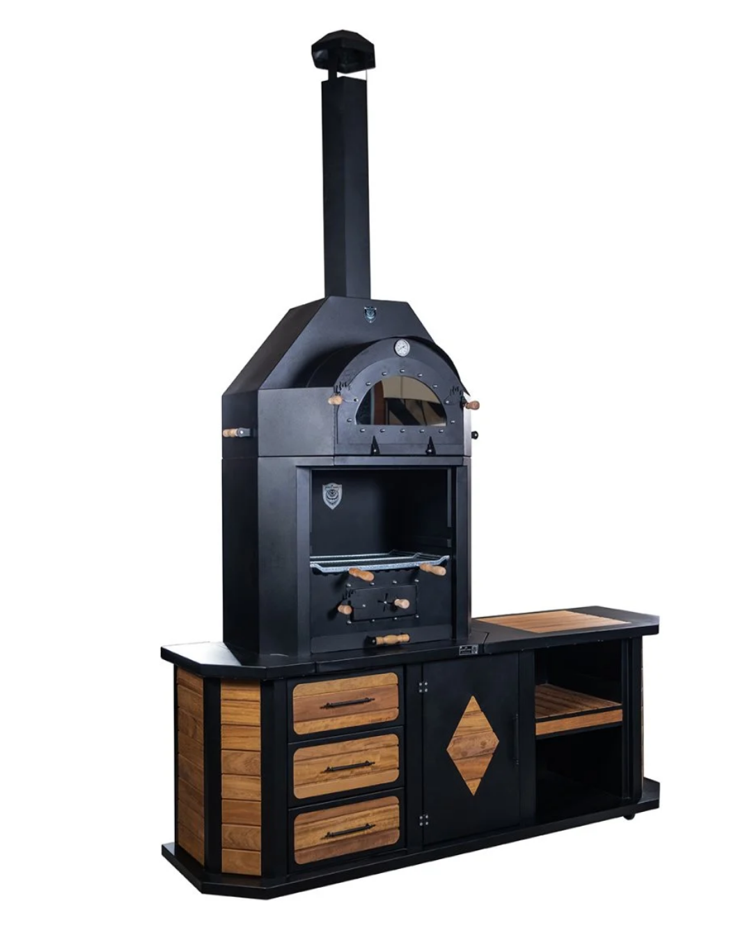 ZS Hermanos Avangarde 220 cm Fırınlı Barbekü