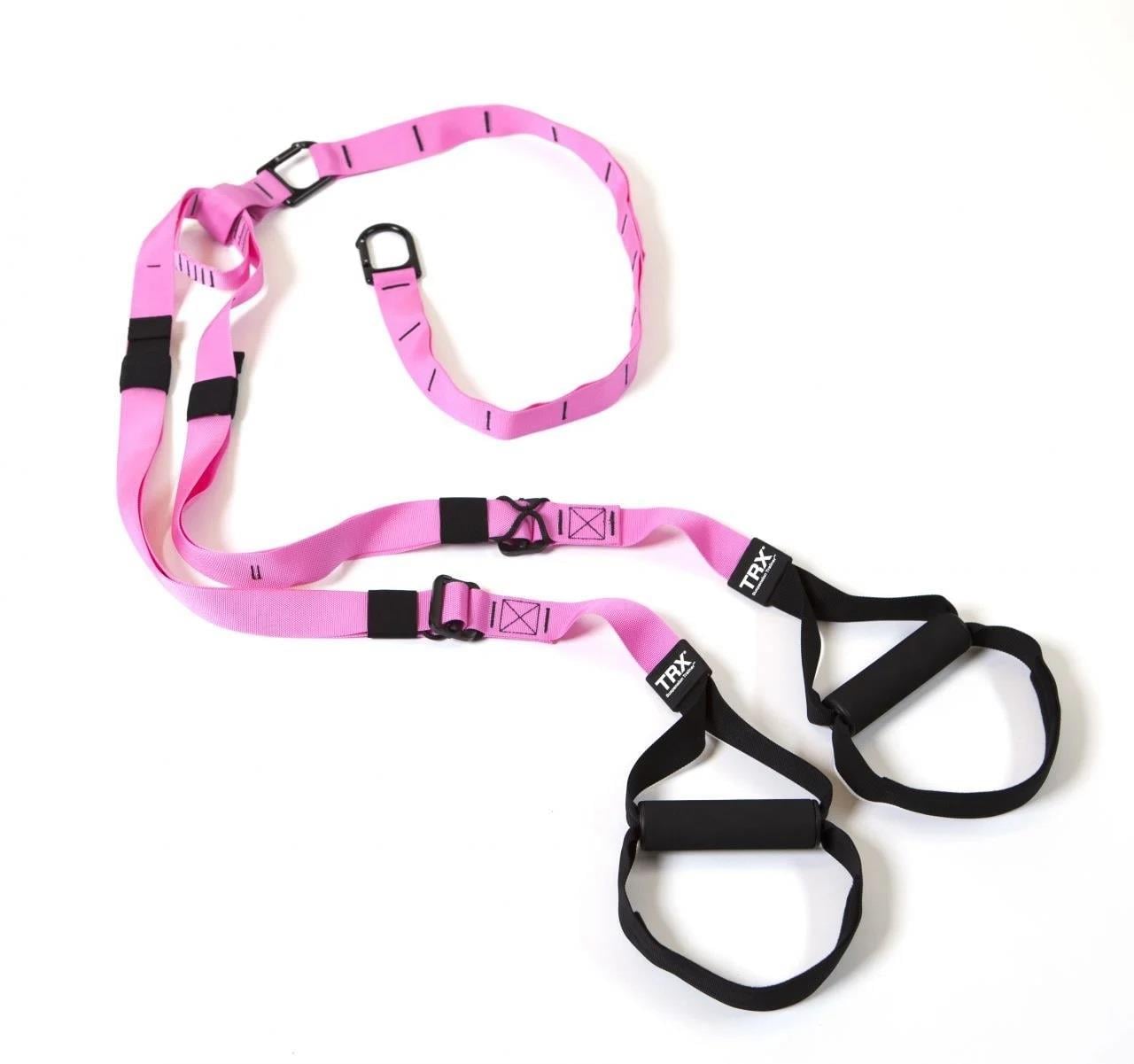 TRX Pink Suspension Trainer Egzersiz Seti: Evde ve Salonlarda Tam