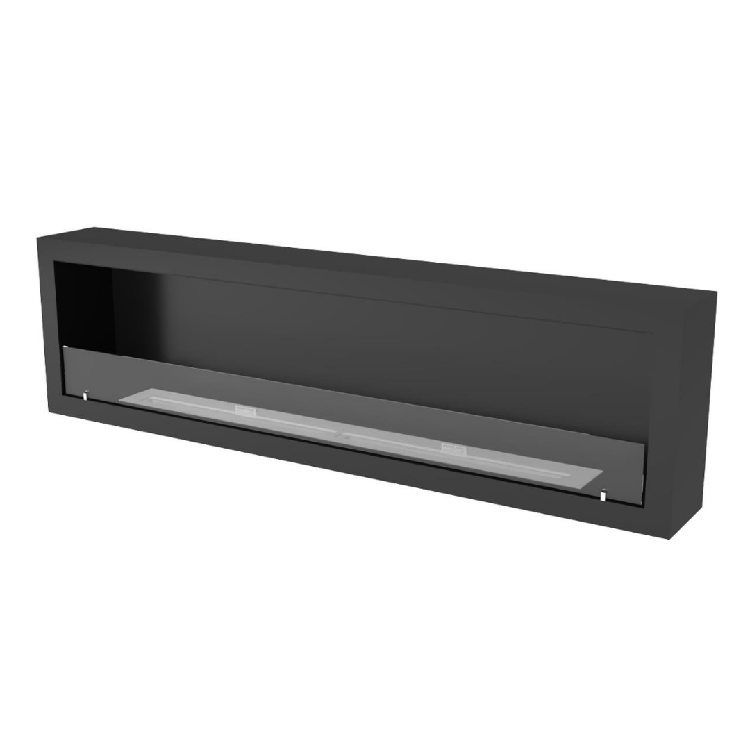 Korflame Asma 200 Cm Bioetanol Bacasız Şömine