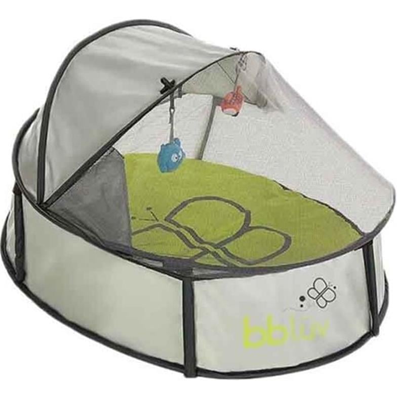 bblüv Nidö Mini 2'si 1 Arada Seyahat ve Oyun Çadırı Gri