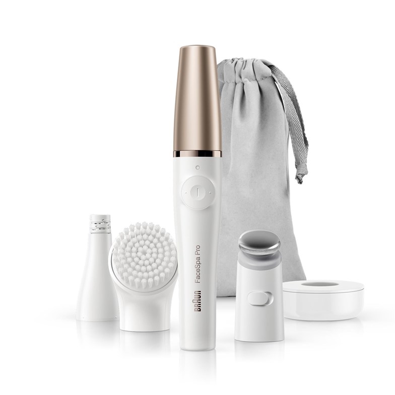 Braun FaceSpa Pro 911 Şarjlı Yüz Epilatörü 3'ü 1 Arada Epilasyon ve Cilt Bakım Seti