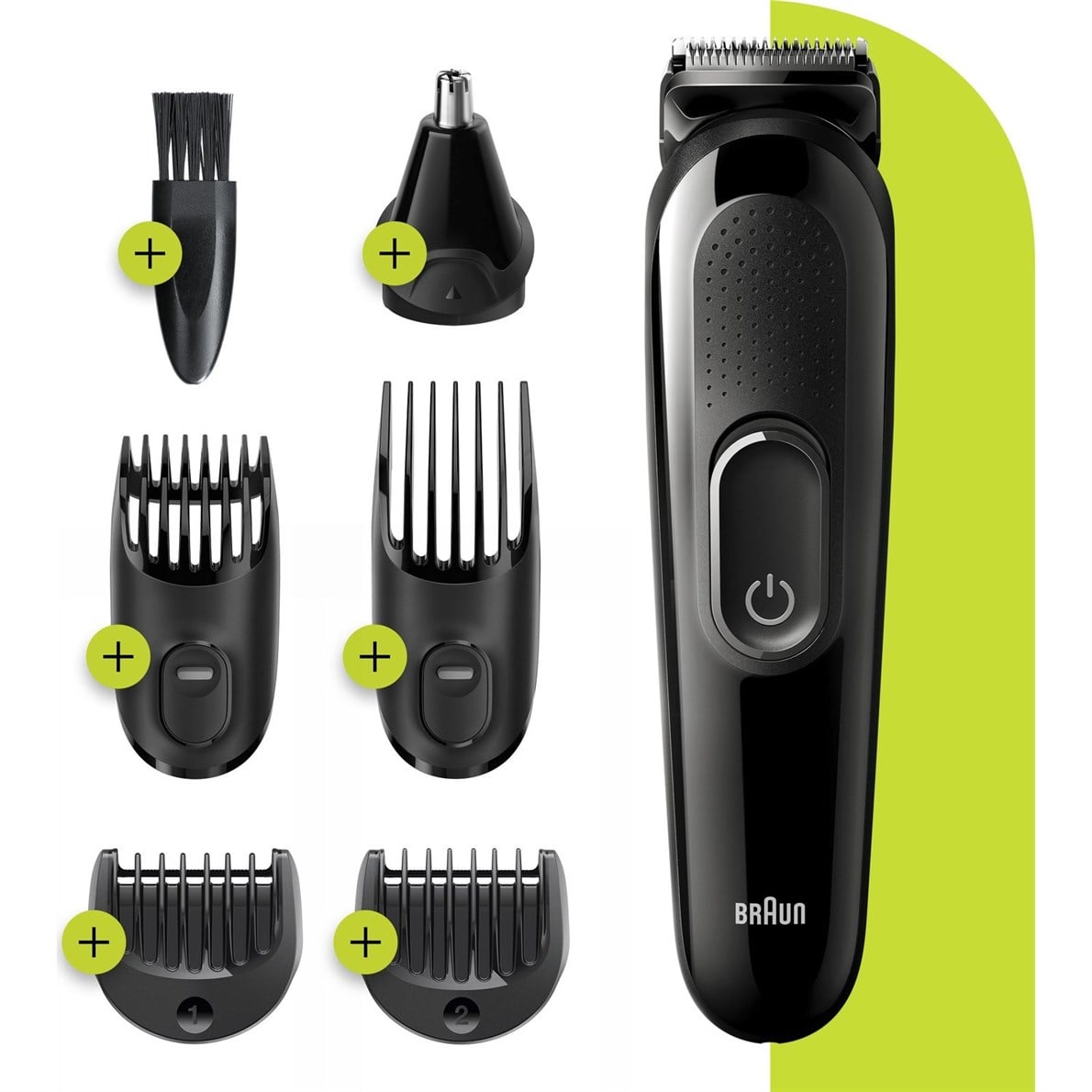 Braun MGK 3220 Erkek Bakım Kiti Islak & Kuru 6 in 1 Şekillendirici