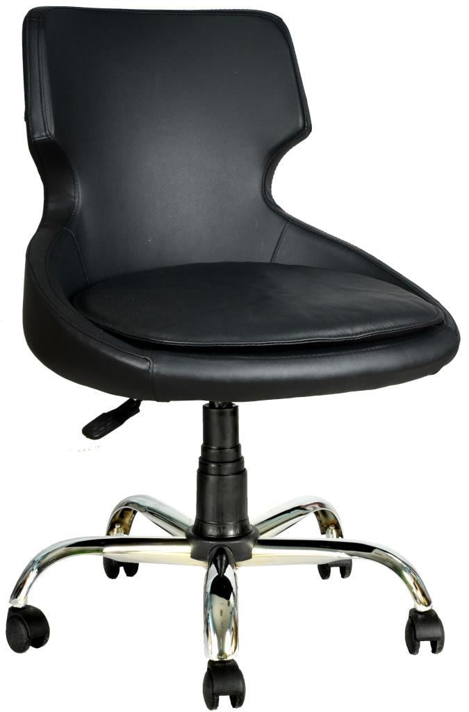 Bürocci Zaga Metal Ayaklı Çalışma Koltuğu-Siyah-2023D0101