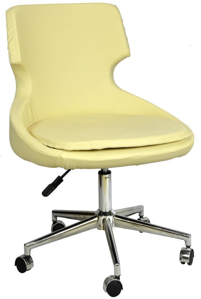 Bürocci Zaga Metal Ayaklı Çalışma Koltuğu-Krem-2023A0115