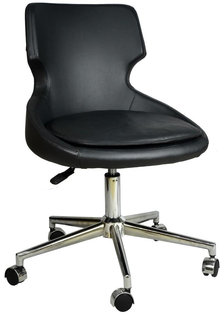 Bürocci Zaga Metal Ayaklı Çalışma Koltuğu-Siyah-2023A0101