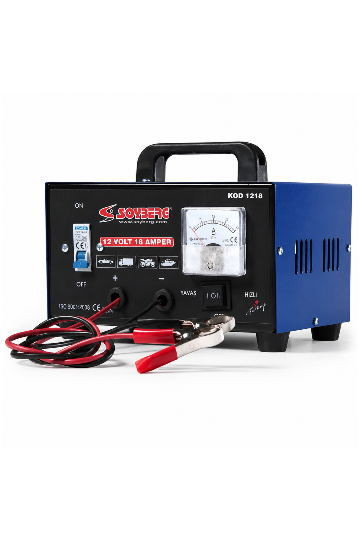 Soyberg S-1218-M Tek Akü Şarj Cihazı
