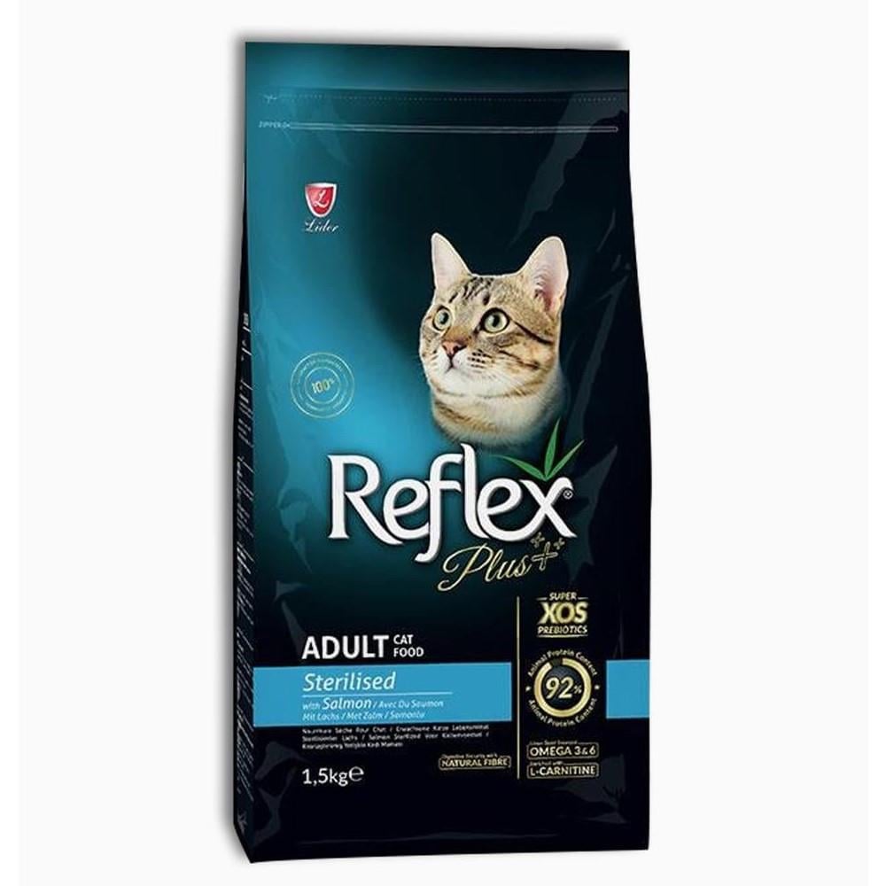 Reflex Plus Somonlu 1.5 kg Kısırlaştırılmış Yetişkin Kedi Maması