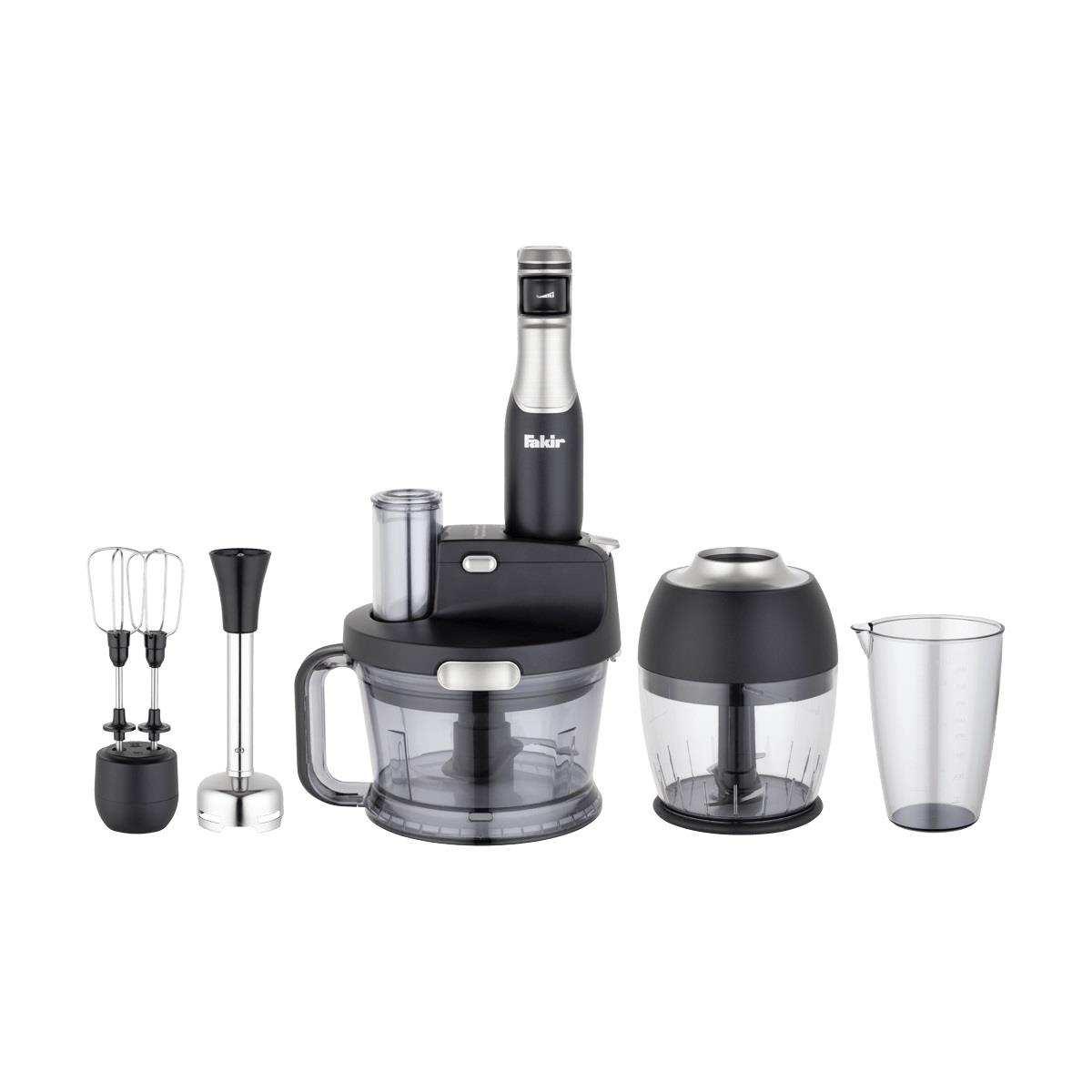 Fakir Speed Quadro Black Silver 1000 W Blender Seti