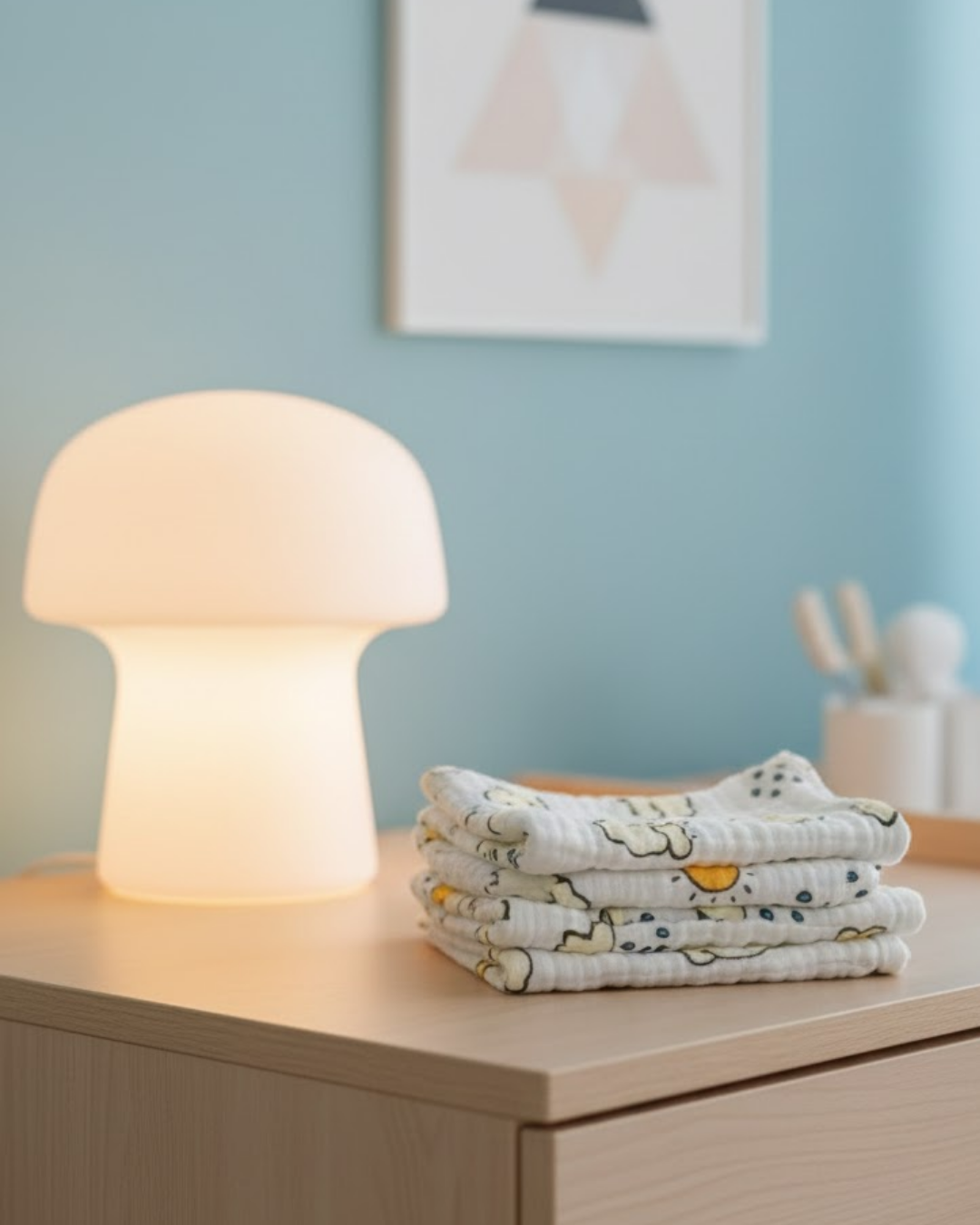 Reyo Beberotti Müslin 4'lü Ağız Ter Bezi Bulut