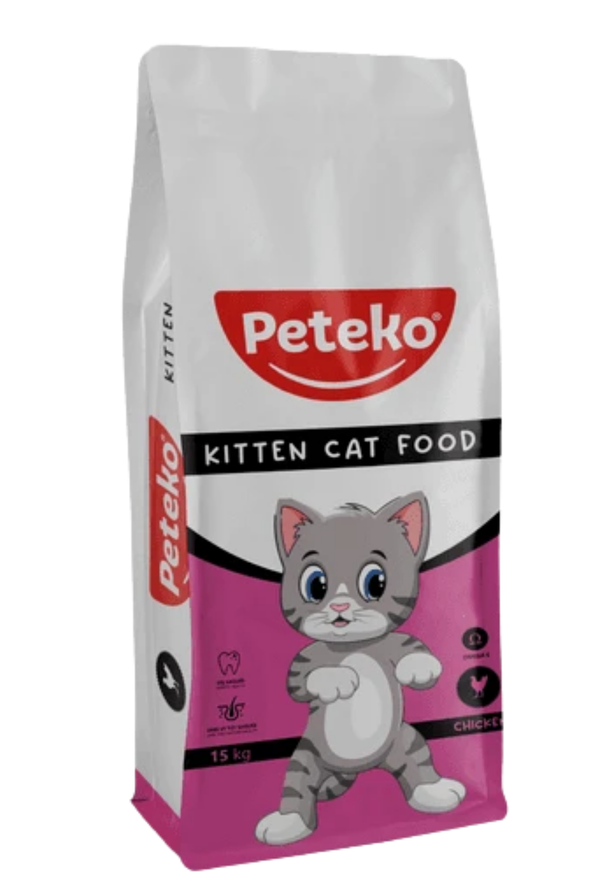 Peteko Tavuklu 15 kg Yavru Kedi Maması