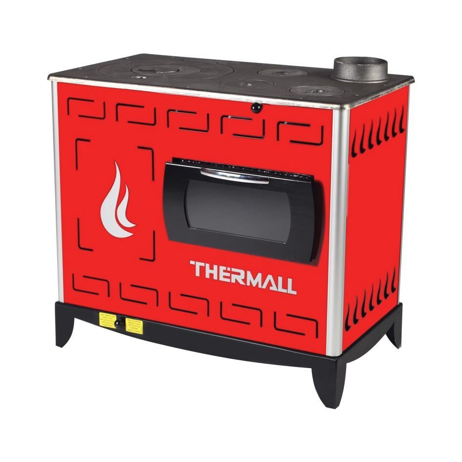 Thermall T-20 Rosa Kovalı Fırınlı Soba Kuzine
