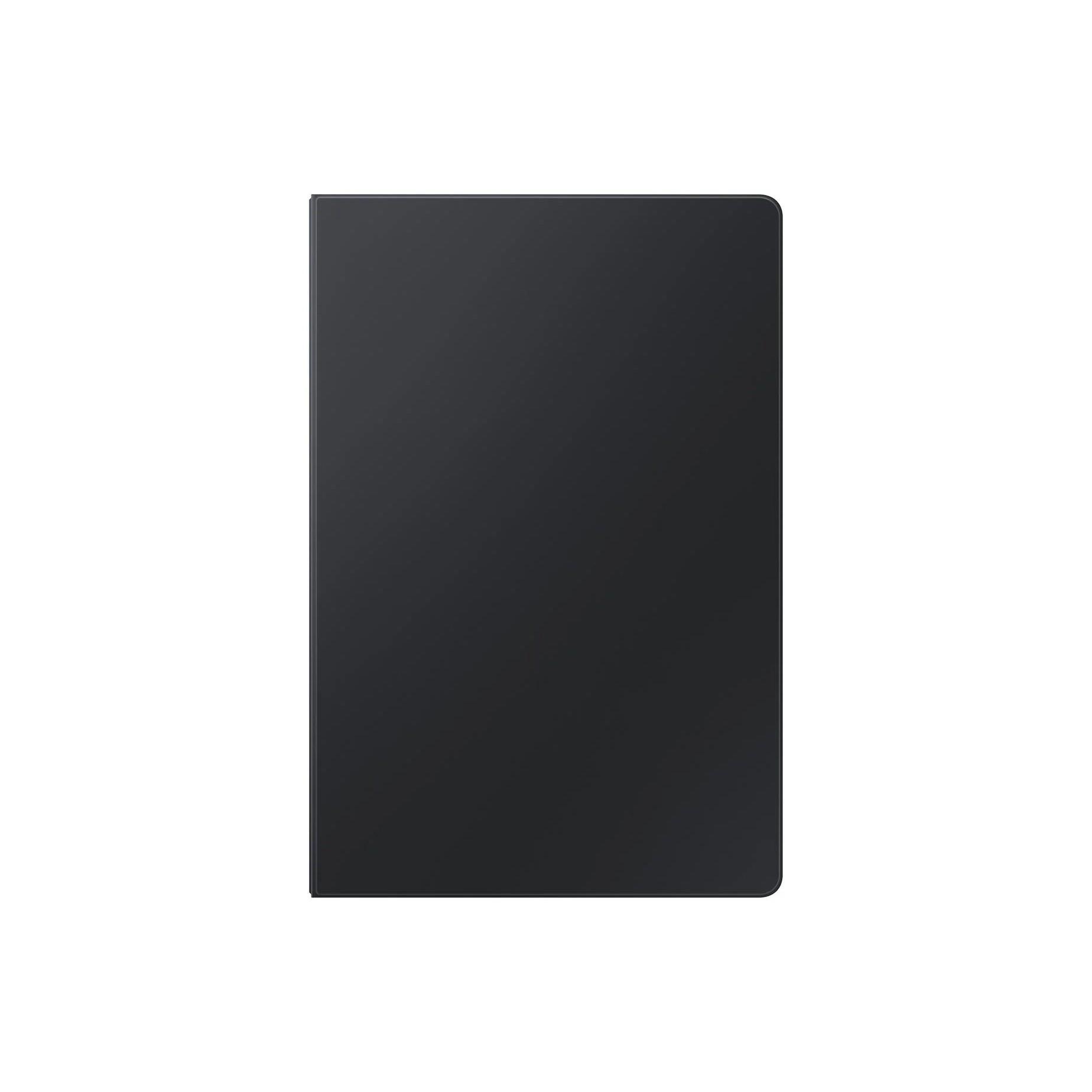 Galaxy Tab S9+ / S9 FE+ Mousepadli Klavyeli Kapaklı Kılıf - Siyah