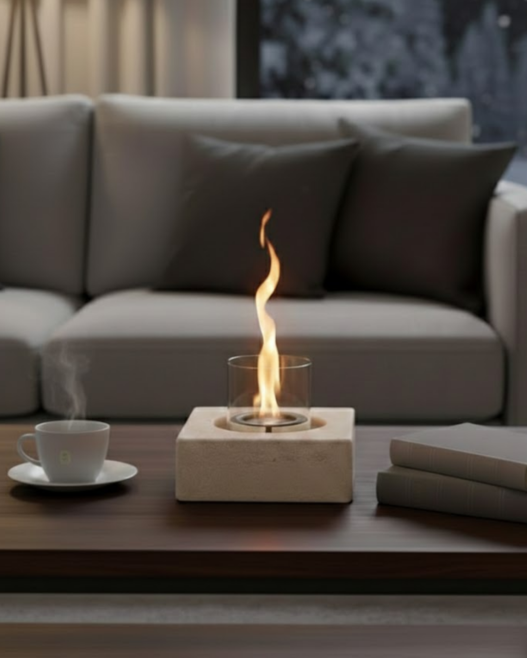 Reyo Stove Selen Masaüstü Bioethanol Şömine