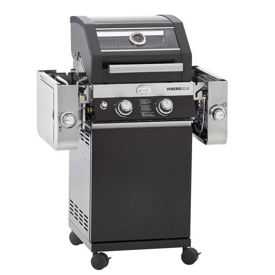 Rösle Videro G2-S Vario Gazlı Barbekü İstasyonu - Siyah