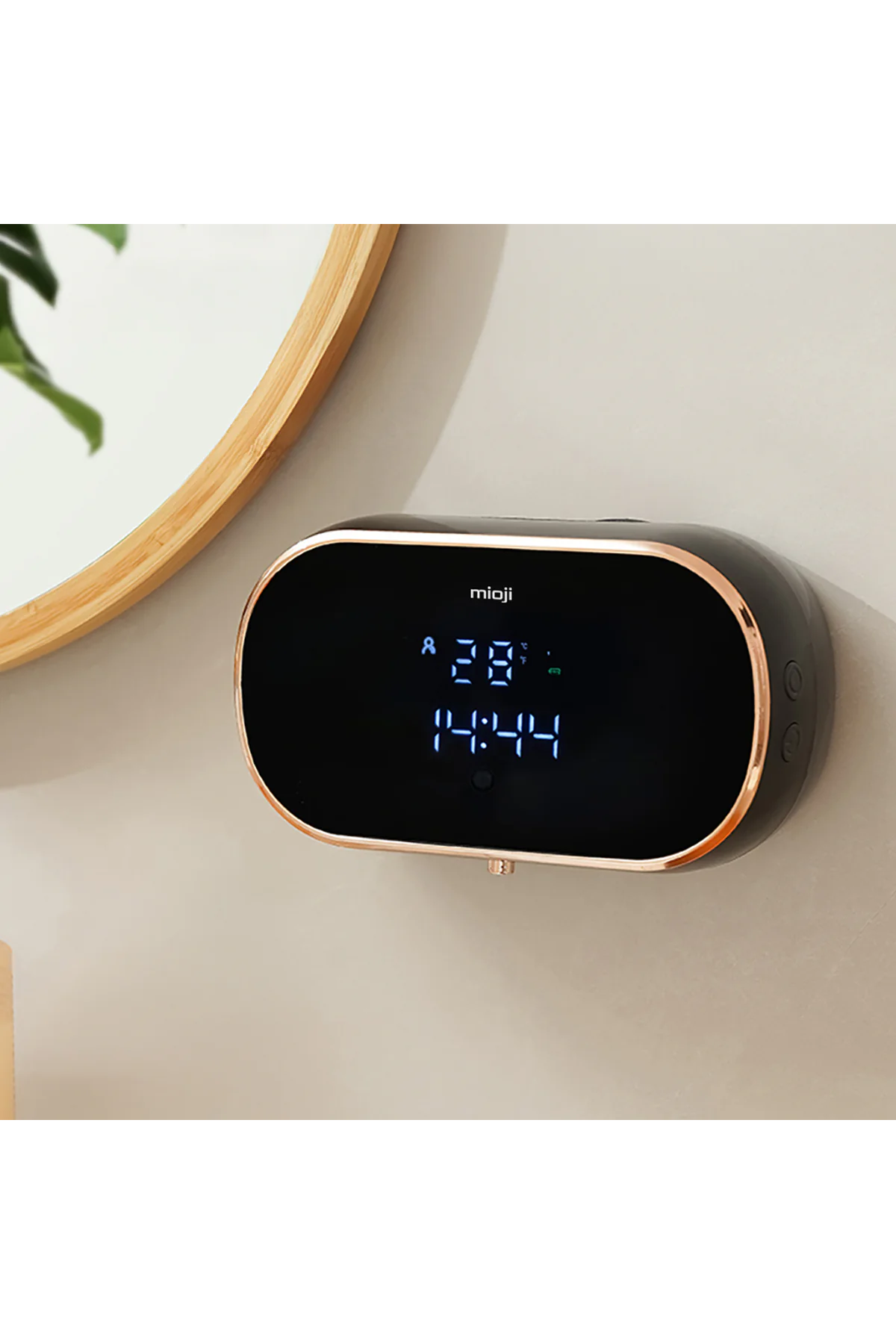 Mioji Mio SM01 Köpük Sabunluk Dispenser Siyah