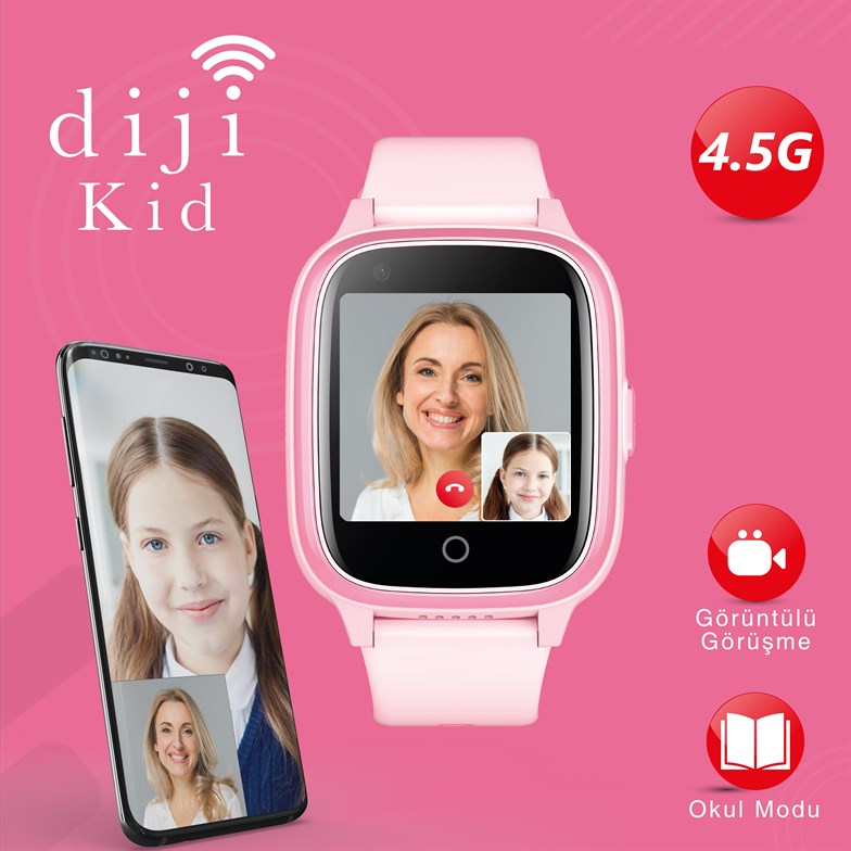 Dijikid 4.5G Akıllı Çocuk Takip Saati Fiyatı - Özelliği - Ereyon