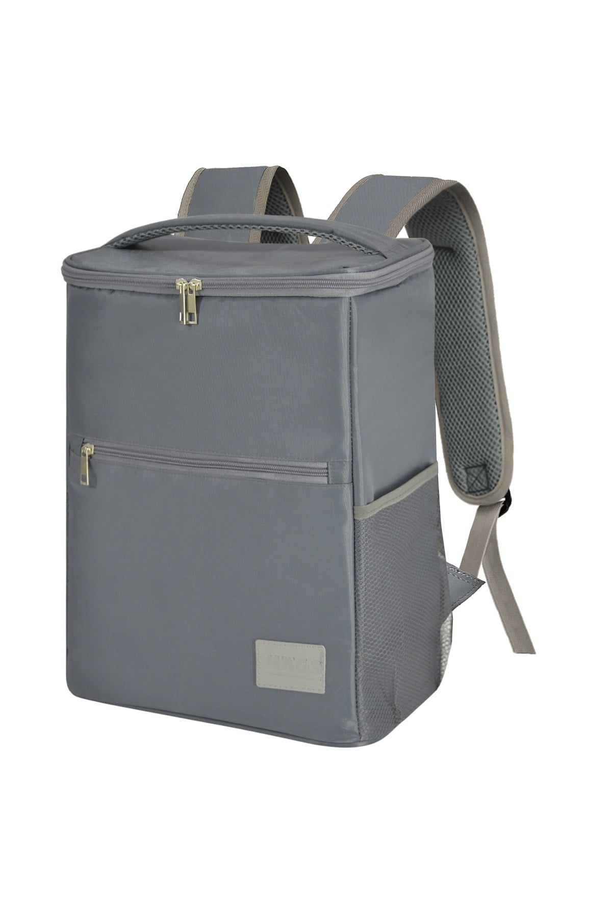 Haegs Termal Sırt Çantası, Yalıtımlı Termos Soğutucu Çanta, Buzluk Çanta Soğutucu, Kamp, Plaj, Balıkçılık, Piknik, Beslenme Yemek Taşıma Çantası Duman Gri