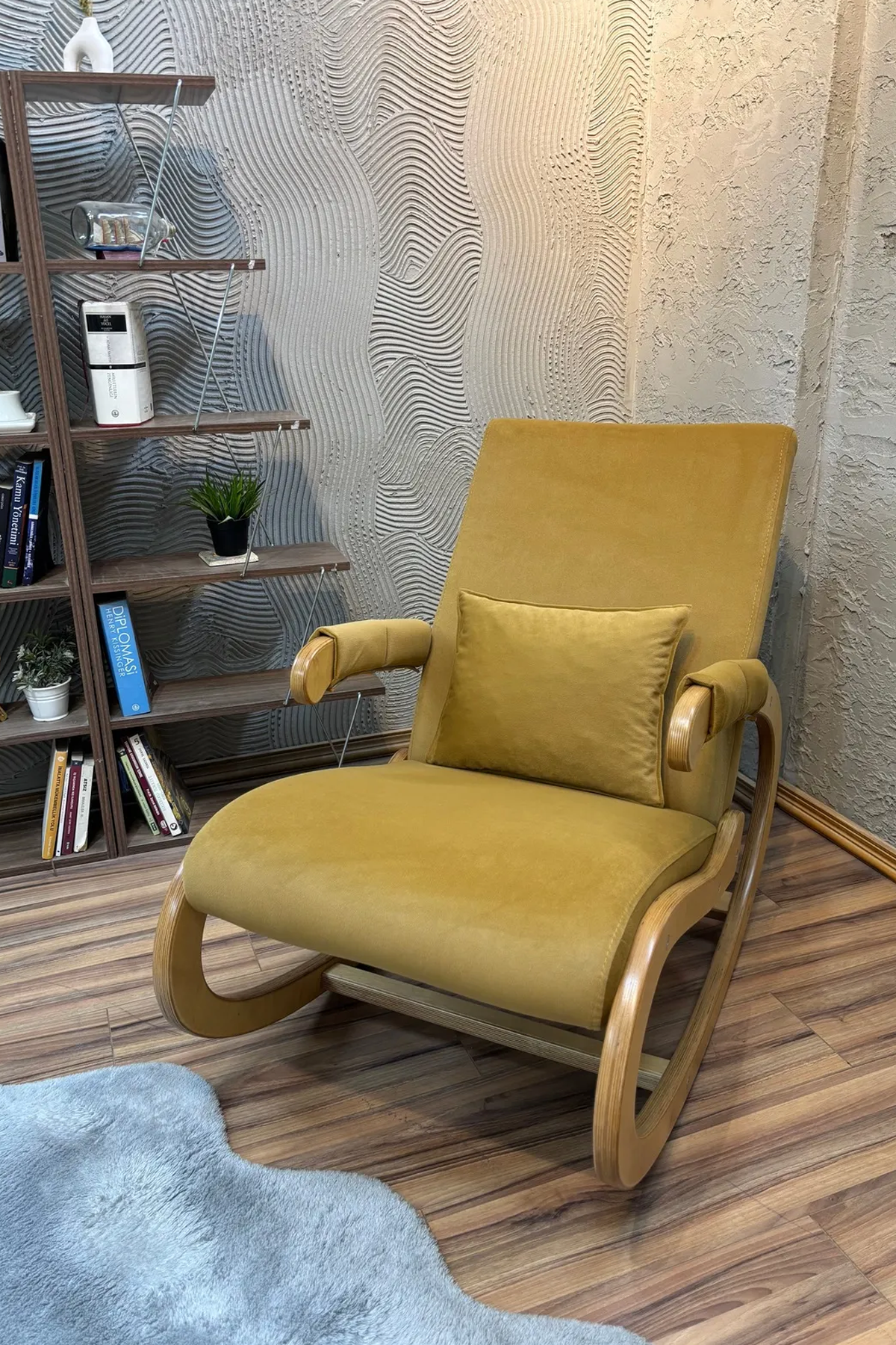 Asedia Salvador Hardal Sallanan Sandalye Sallanan Koltuk Dinlenme Koltuğu Okuma Koltuğu TV Koltuğu