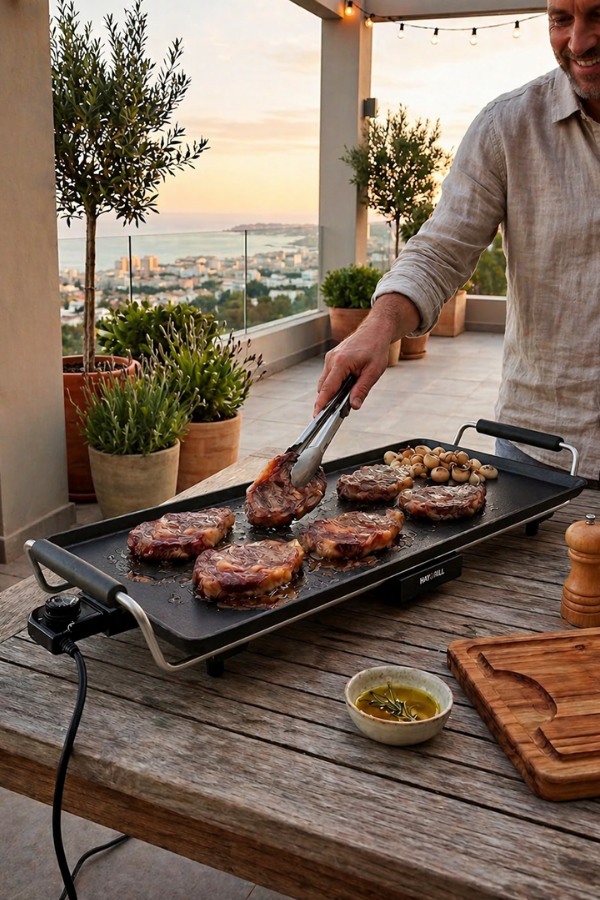 Hay Grill Yeni Nesil Elektrikli Izgara Ocakbaşı Tarzı Mangal